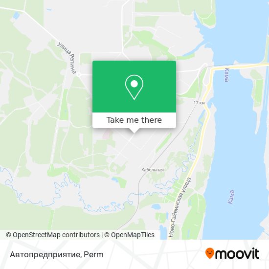 Автопредприятие map
