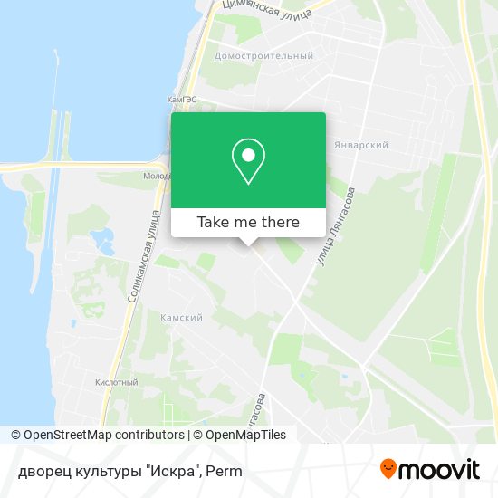 дворец культуры "Искра" map
