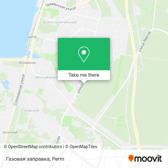 Газовая заправка map