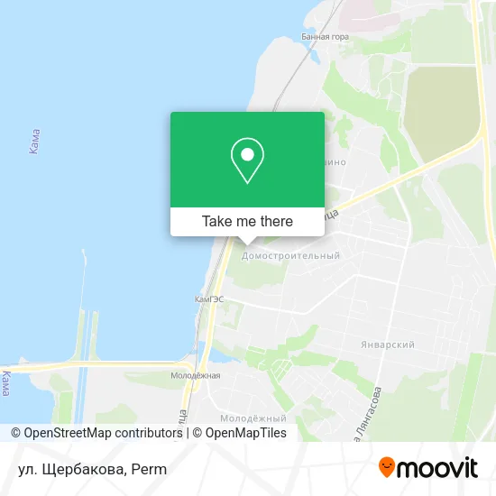 ул. Щербакова map