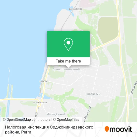 Налоговая инспекция Орджоникидзевского района map