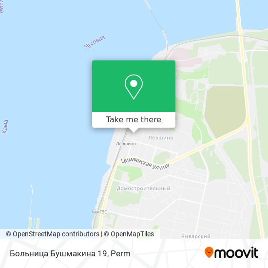Больница Бушмакина 19 map