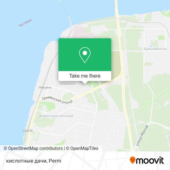 кислотные дачи map