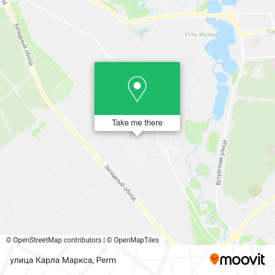 улица Карла Маркса map