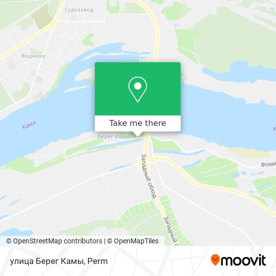 улица Берег Камы map