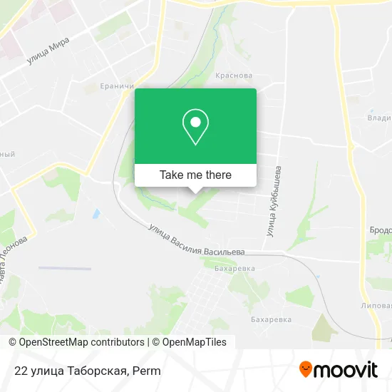 22 улица Таборская map