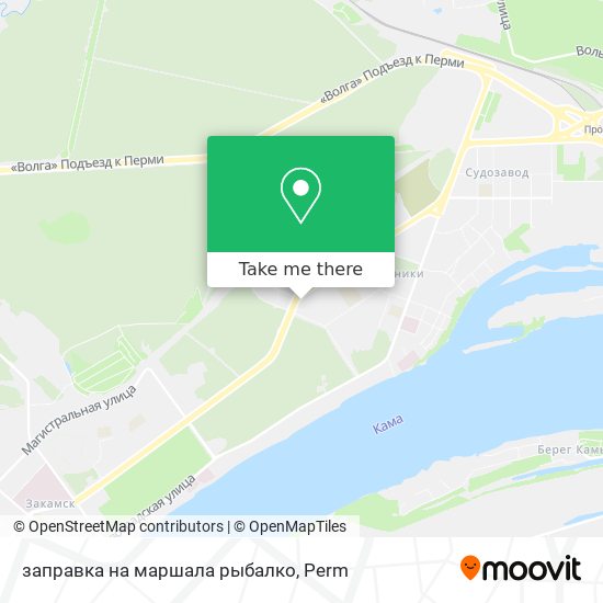 заправка на маршала рыбалко map
