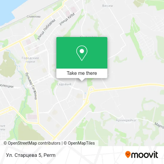 Ул. Старцева 5 map