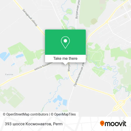 393 шоссе Космонавтов map