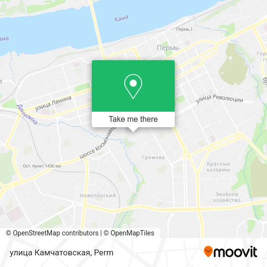 улица Камчатовская map