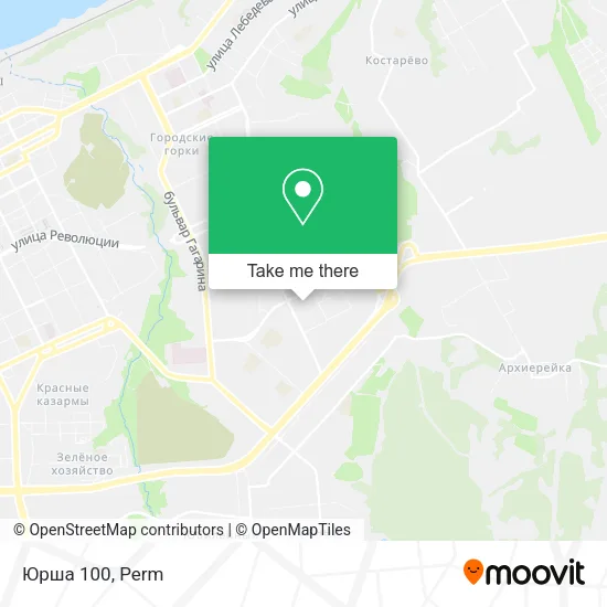 Юрша 100 map