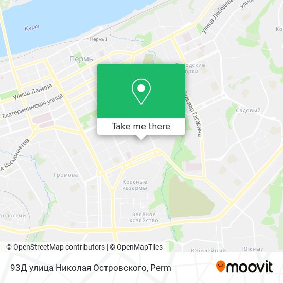 93Д улица Николая Островского map
