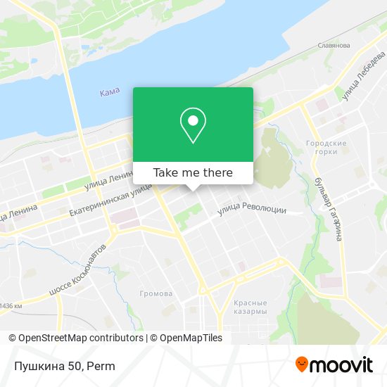 Пушкина 50 map