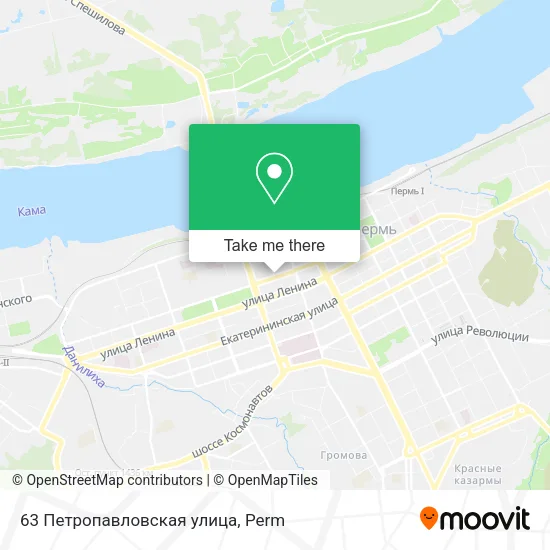 63 Петропавловская улица map