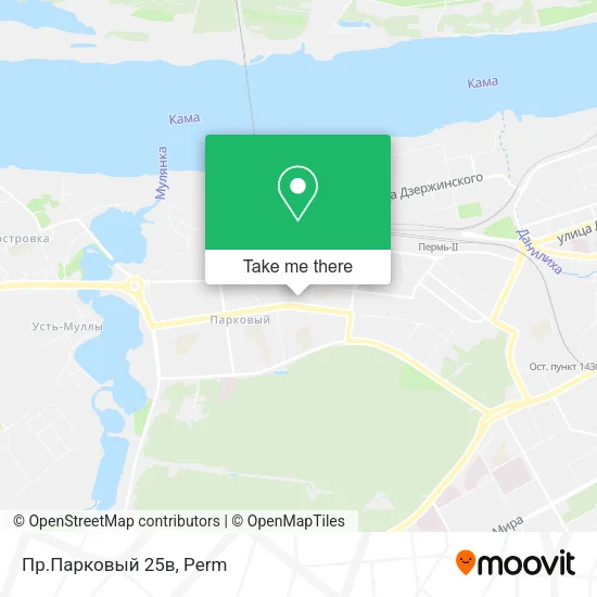 Пр.Парковый 25в map