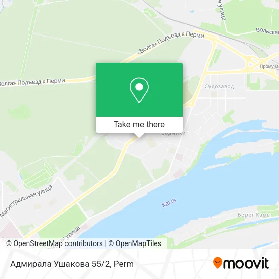 Адмирала Ушакова 55/2 map