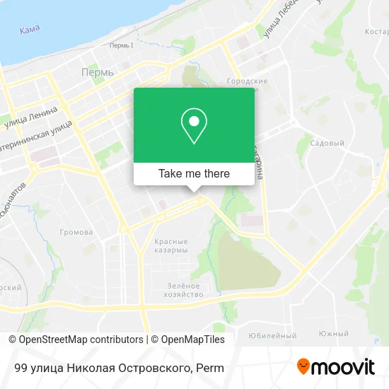 99 улица Николая Островского map
