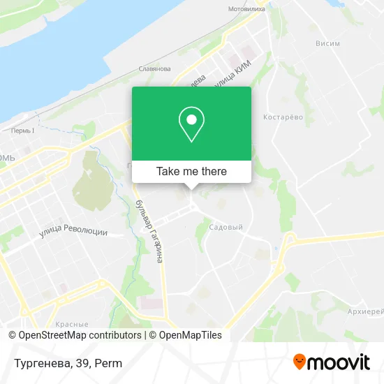 Тургенева, 39 map