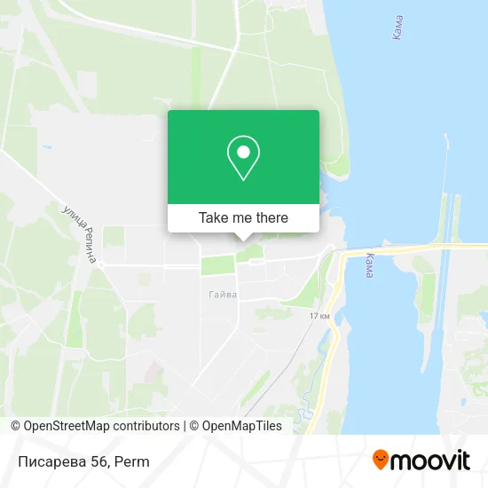 Писарева 56 map