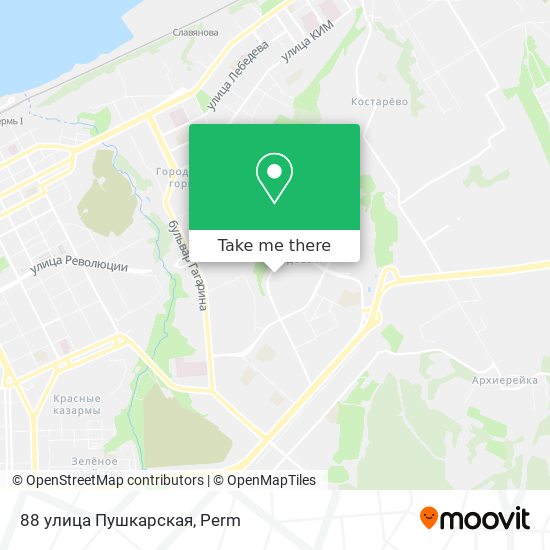 88 улица Пушкарская map