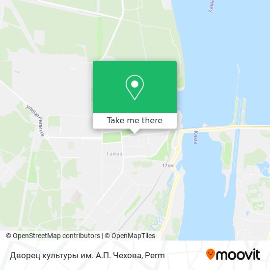 Дворец культуры им. А.П. Чехова map