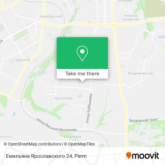 Емельяна Ярославского 24 map