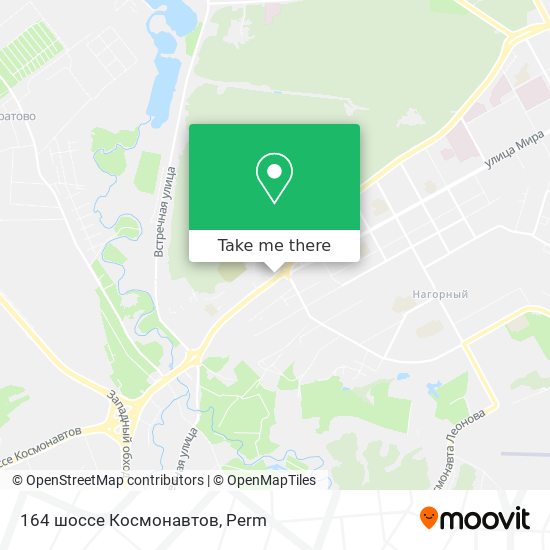 164 шоссе Космонавтов map