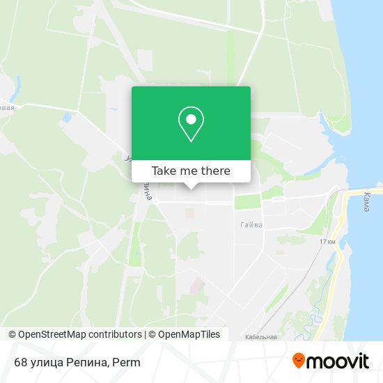 68 улица Репина map