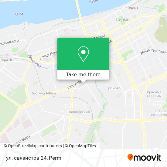 ул. связистов 24 map