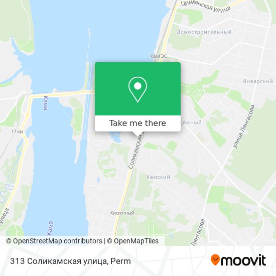 313 Соликамская улица map