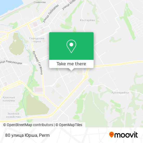 80 улица Юрша map