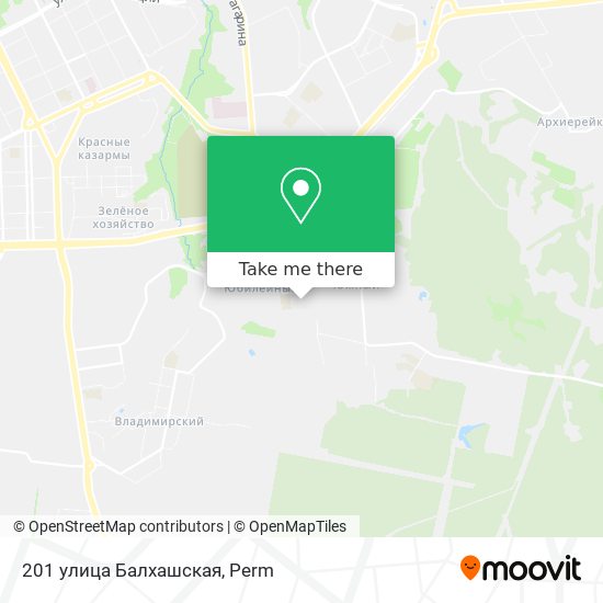 201 улица Балхашская map