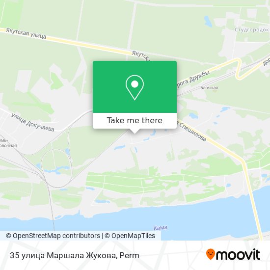 35 улица Маршала Жукова map