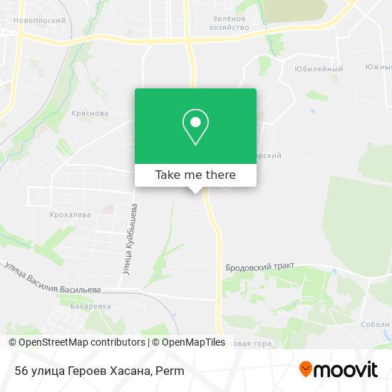 56 улица Героев Хасана map