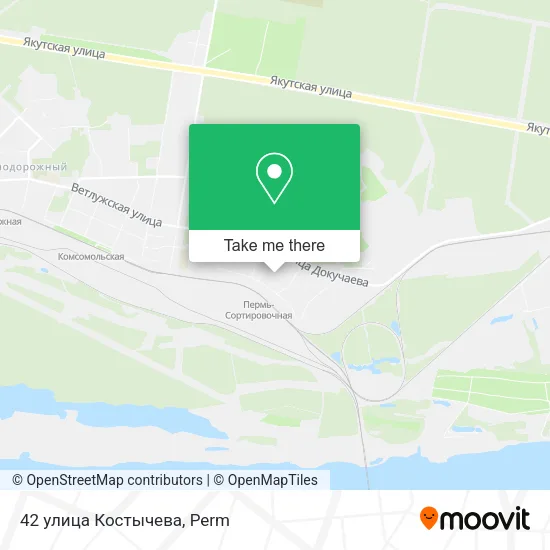 42 улица Костычева map