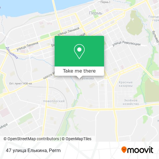 47 улица Елькина map