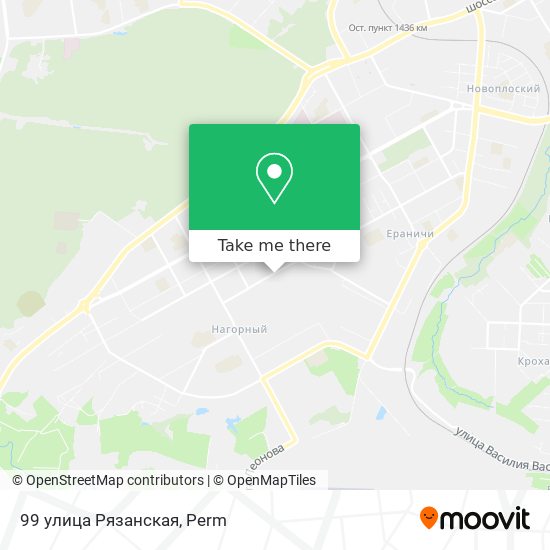 99 улица Рязанская map
