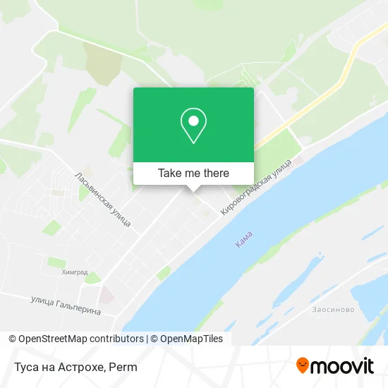 Туса на Астрохе map