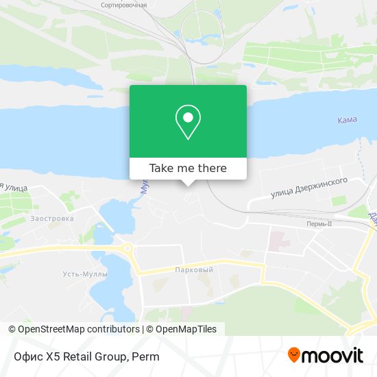 Офис X5 Retail Group map