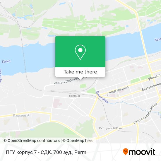 ПГУ корпус 7 - СДК. 700 ауд. map
