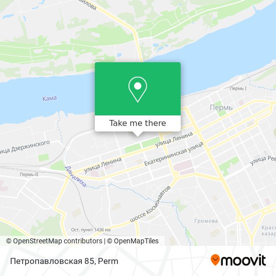 Петропавловская 74 пермь карта