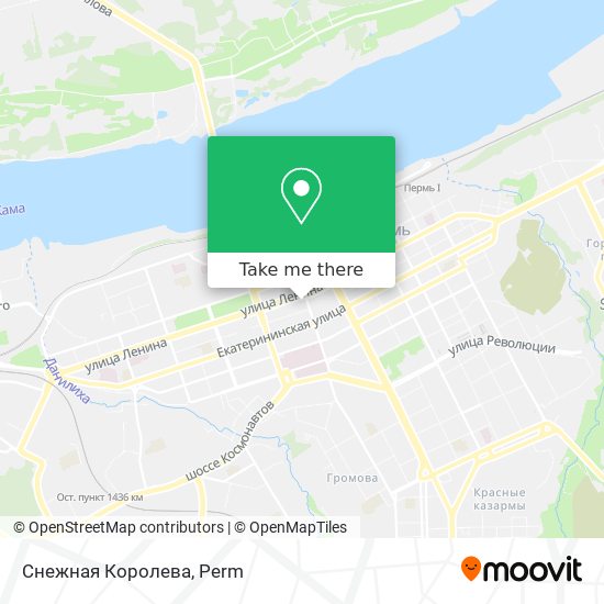 Снежная Королева map