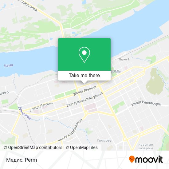 Медис map