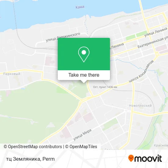тц Земляника map