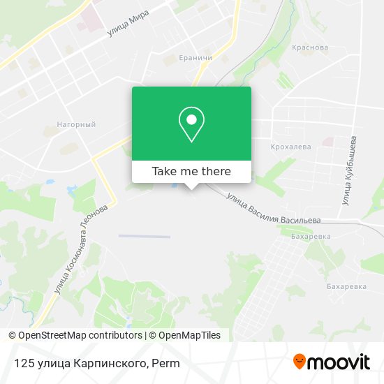 125 улица Карпинского map