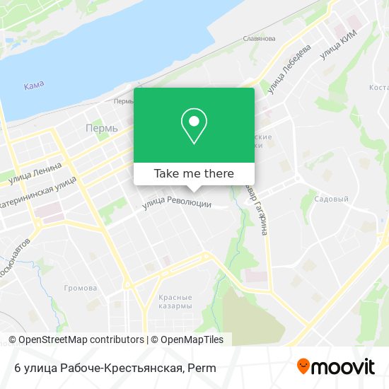 6 улица Рабоче-Kрестьянская map