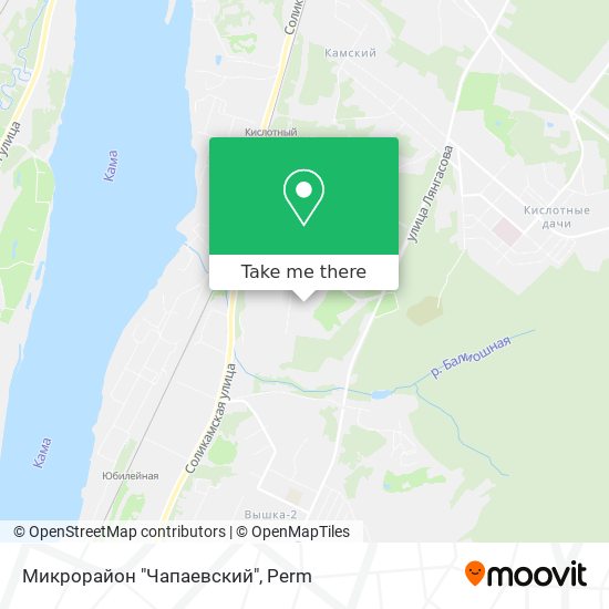 Микрорайон "Чапаевский" map