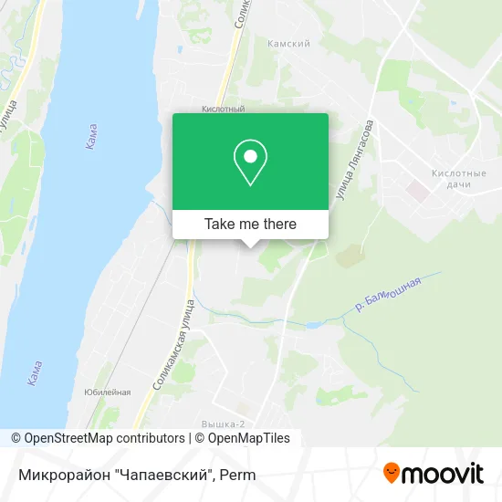 Микрорайон "Чапаевский" map
