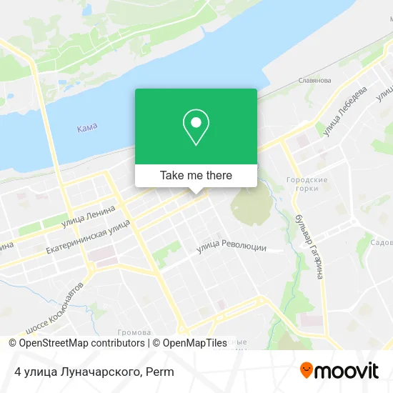 4 улица Луначарского map