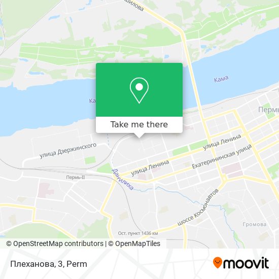 Плеханова, 3 map